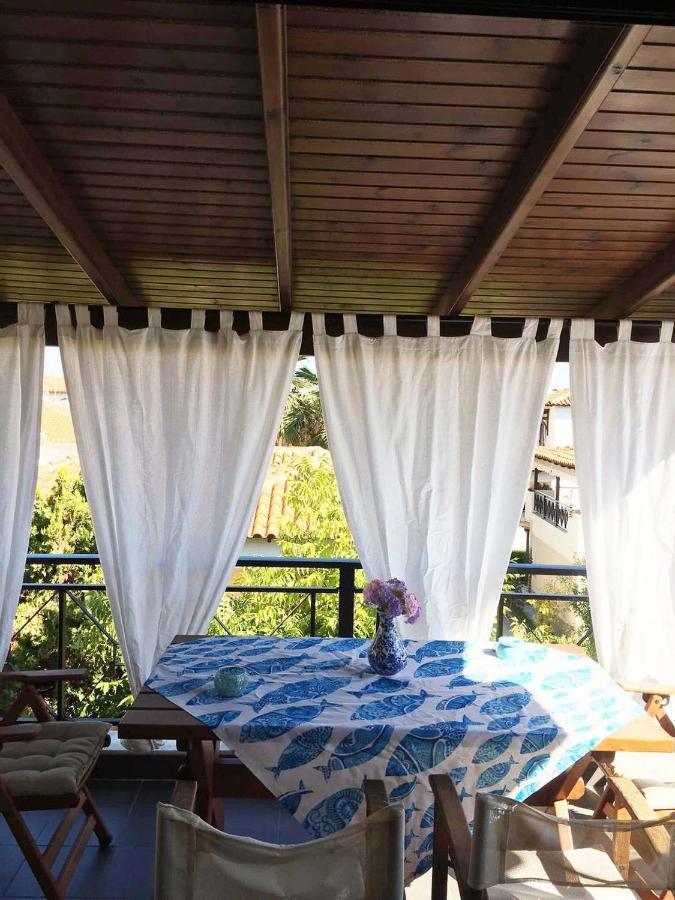 Beach Front Apartment In Пефкохорі Екстер'єр фото